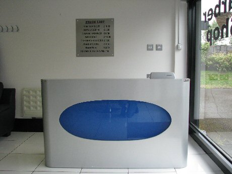 Counter in Wokingham Barbers